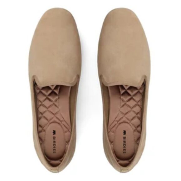 Birdies Starling Slip-On Flats Tan Suede Size 8 - Picture 2 of 8